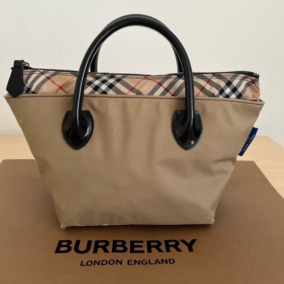 Burberry Blue Label Handbags - Burberry Blue Label Nova Check Tote